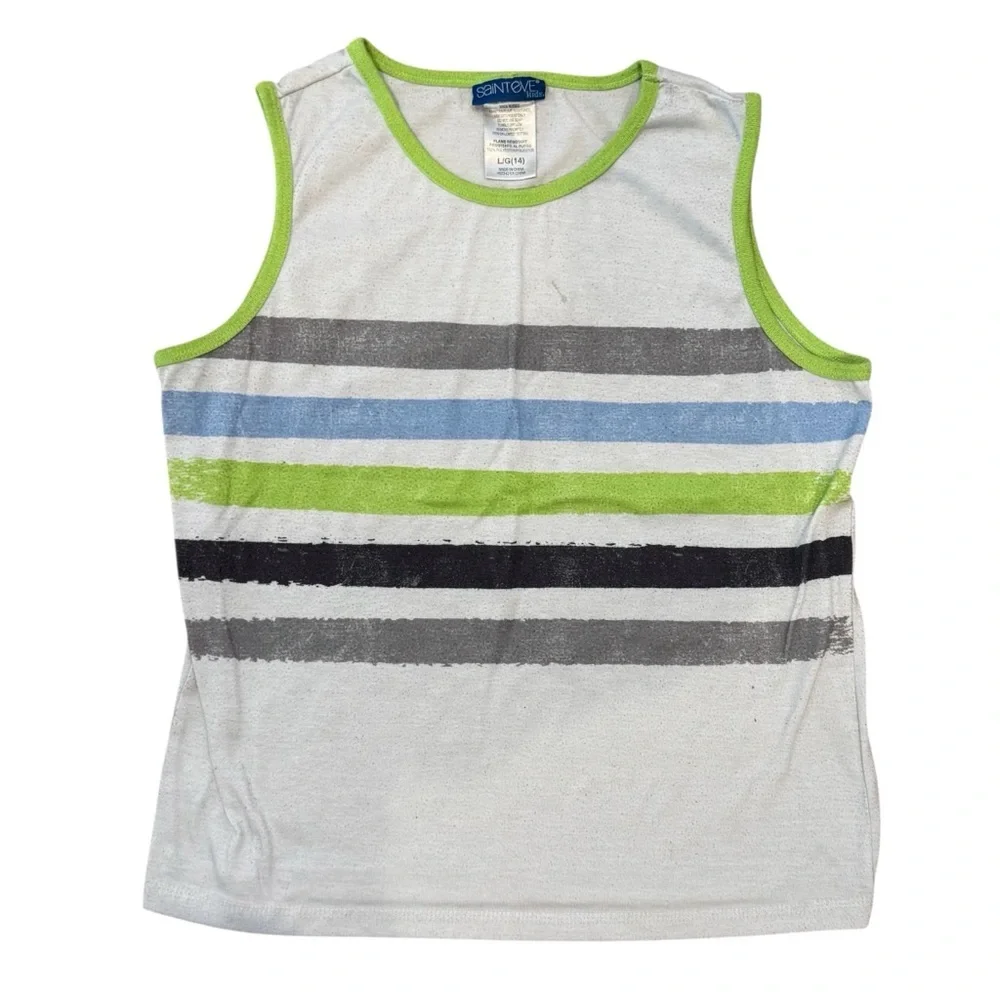 Saint Eve Boys Lot to 12 Pieces Pajamas Mix and Match Sets Size Large 14 - Picture 8 of 16